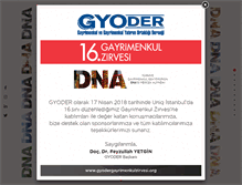 Tablet Screenshot of gyodergayrimenkulzirvesi.org